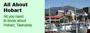 visitors guide to the city of Hobart