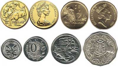 australian money coins